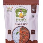 Home Cooked Chole Rice