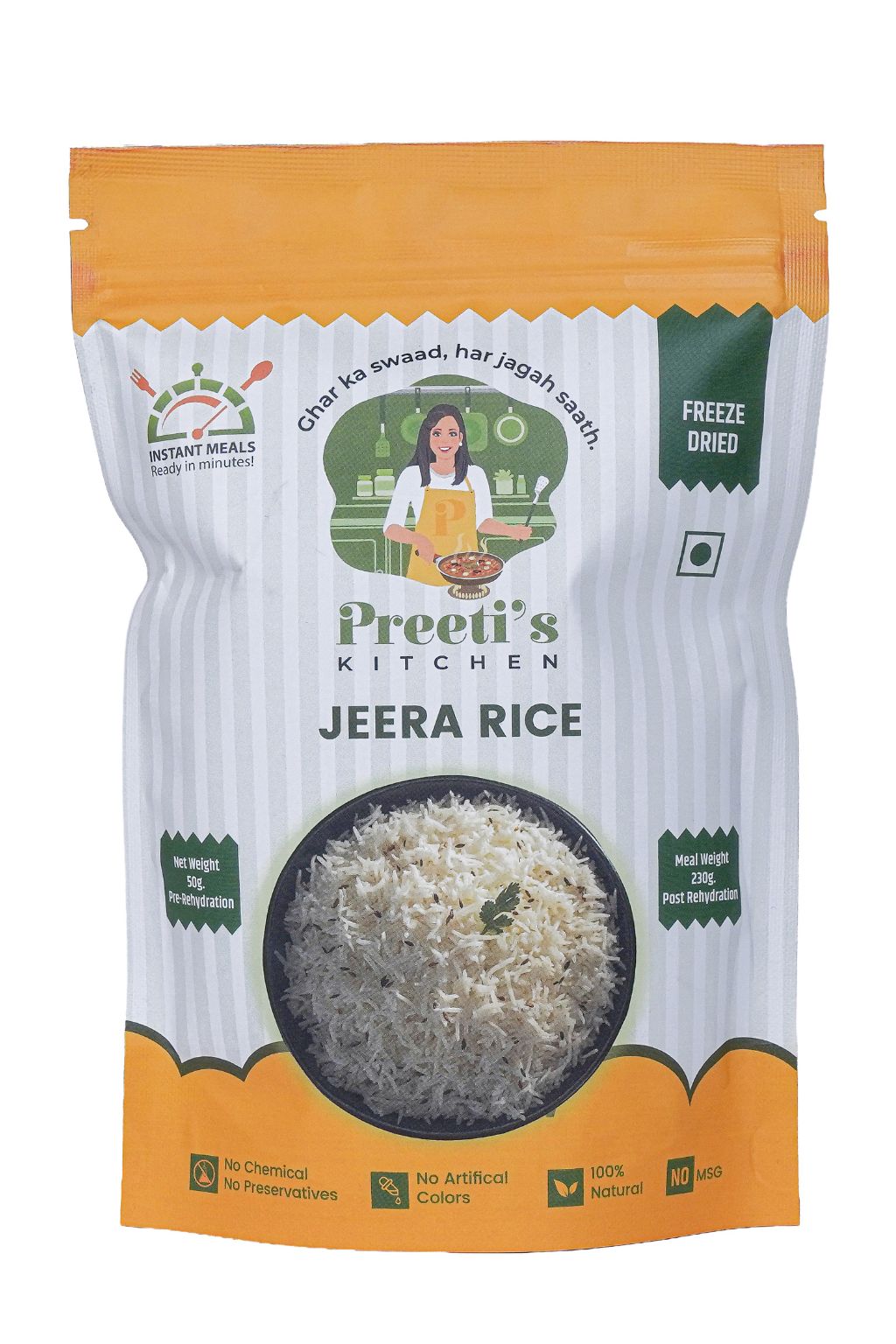 Jeera rice Home Cooked Jeera Rice - Image 1